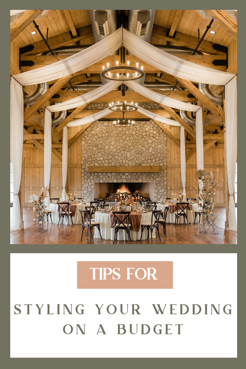 Tips for styling your wedding on a budget