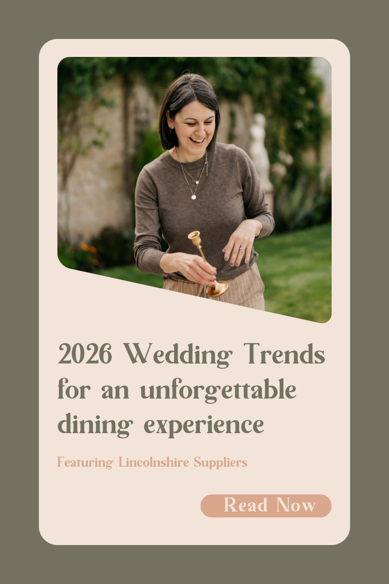 2026 Wedding trends for an unforgettable dining experience for your wedding reception
