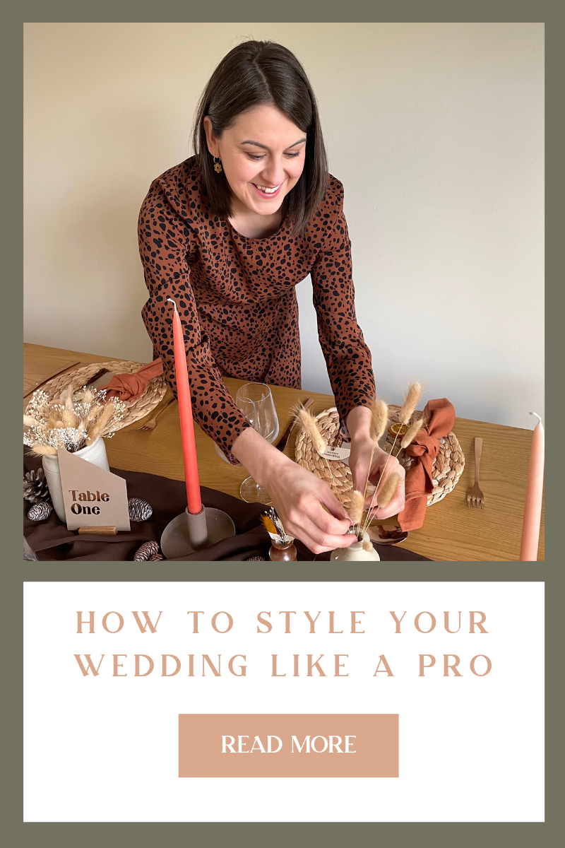 How to style your wedding like a pro