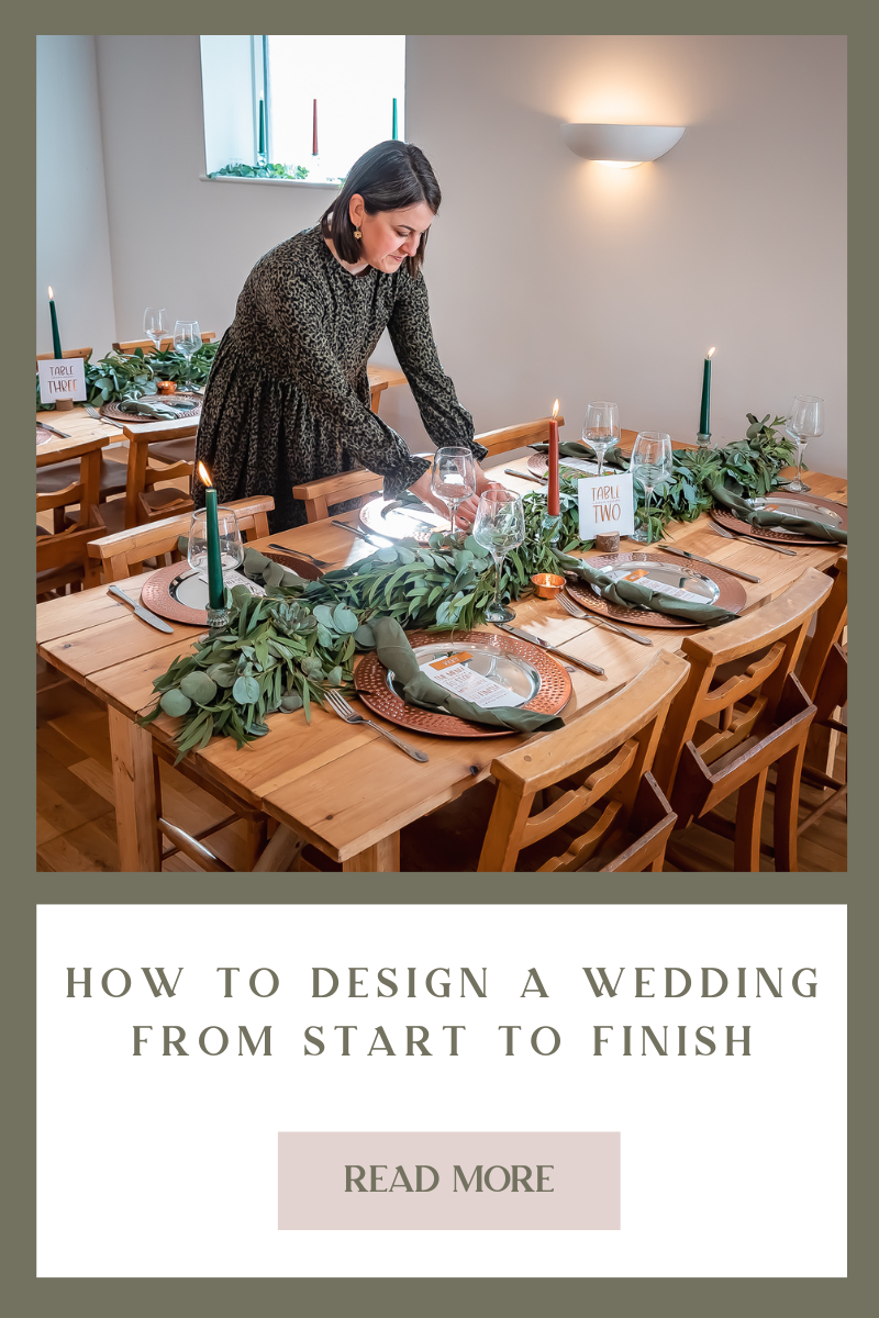 How to Design a Wedding From Start to Finish