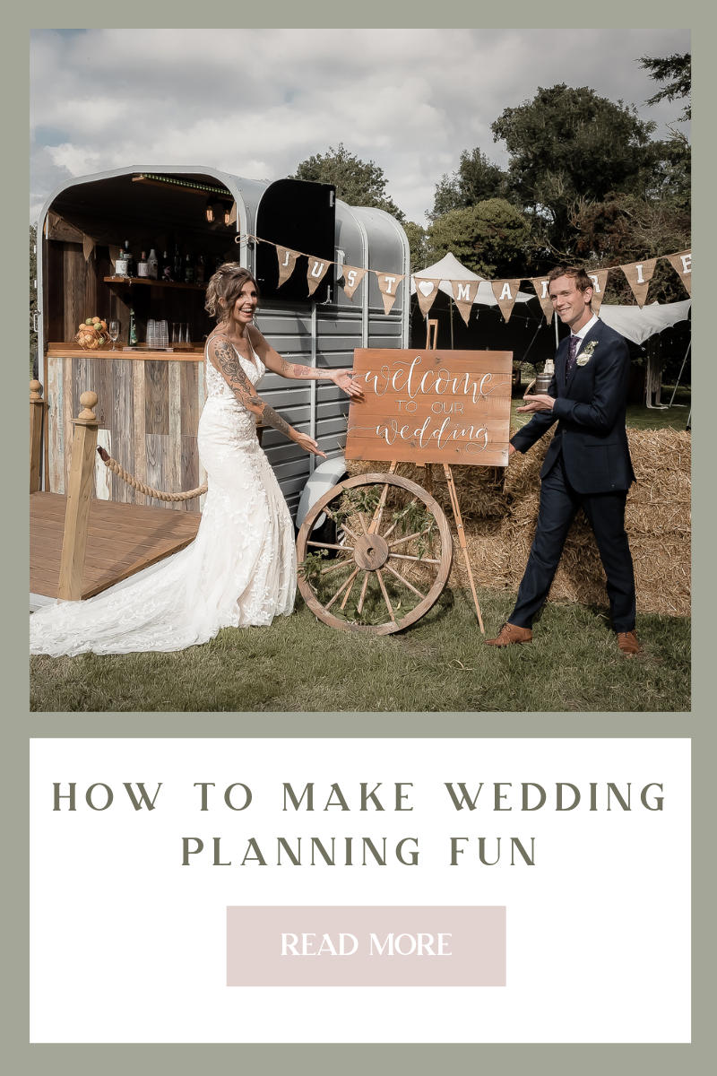 How to make your wedding planning fun