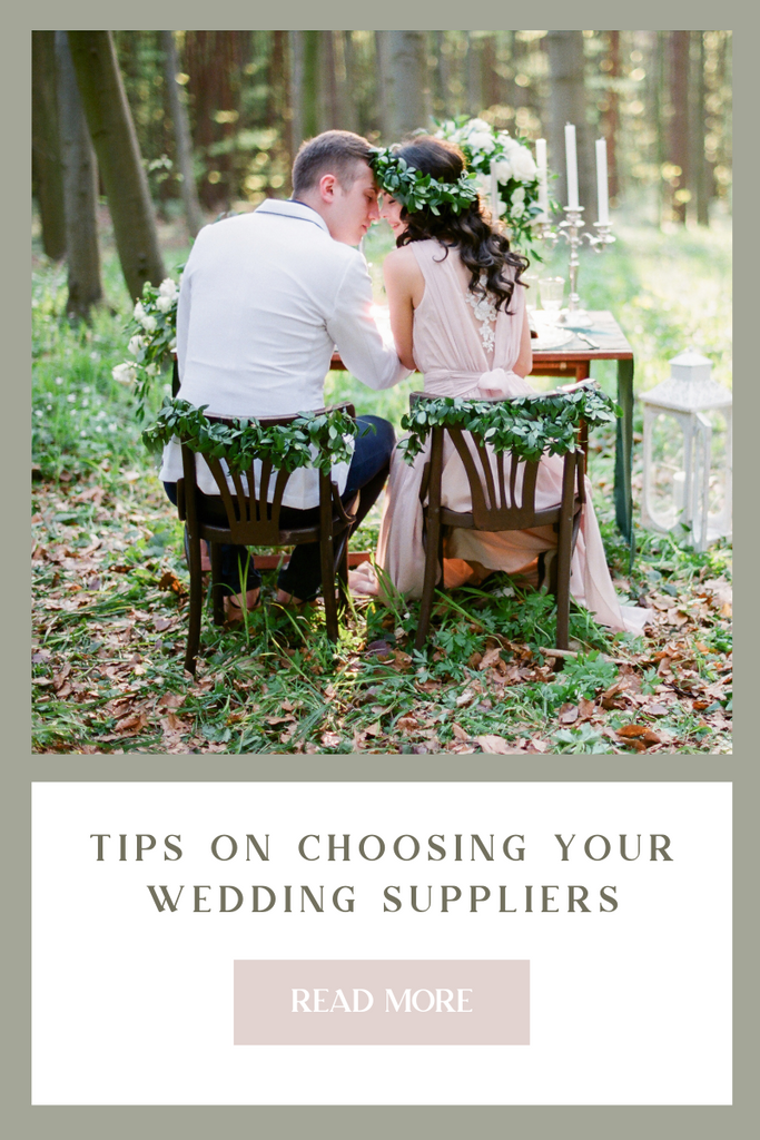 Tips On Choosing Your Wedding Suppliers Confetti Sweethearts Wedding Styling Prop Hire 9357