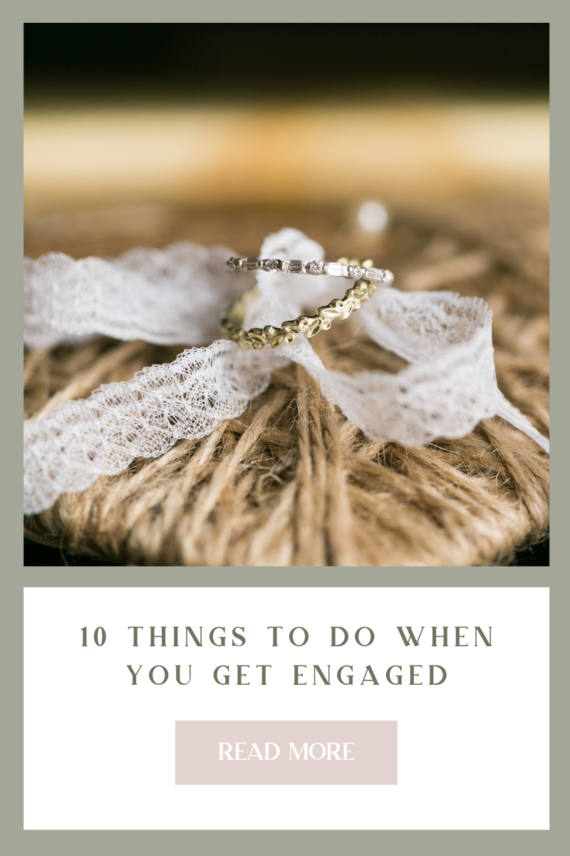 10 Things to do after you have got engaged