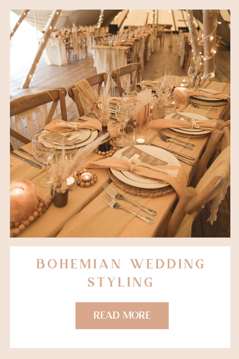 autumn bohemian tipi wedding inspiration