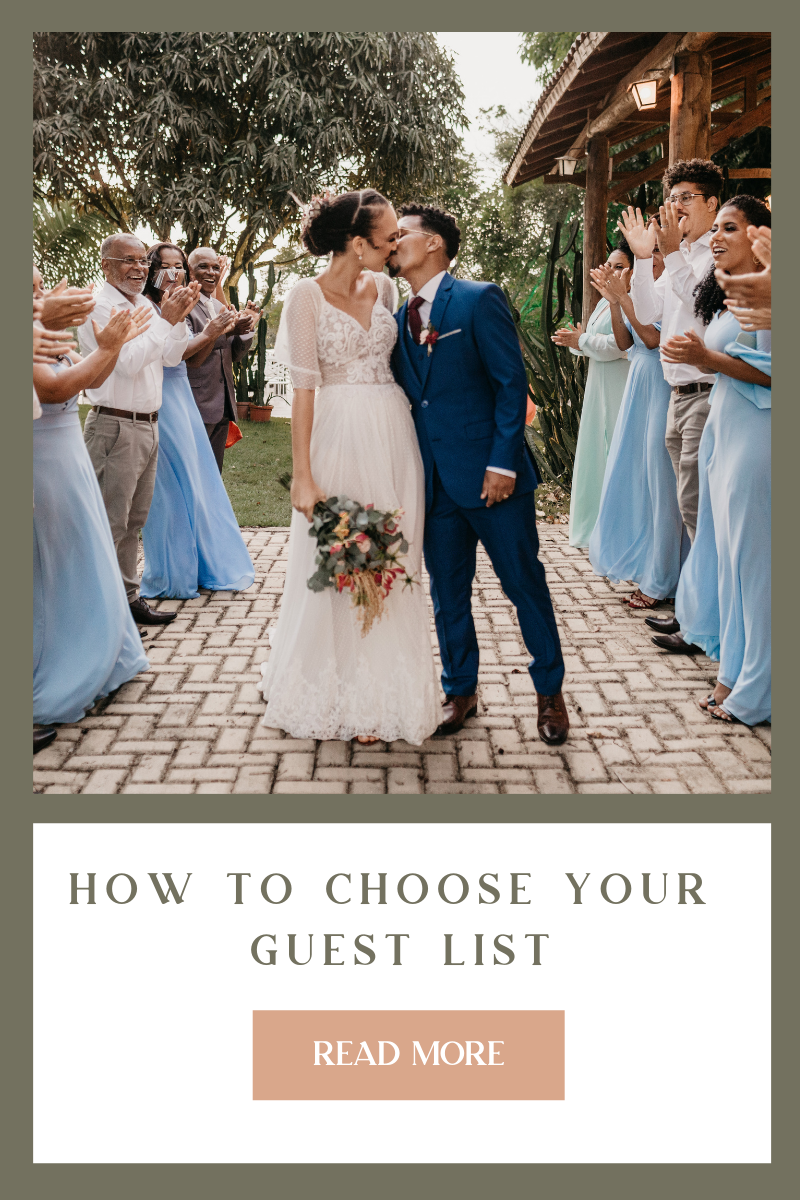 5 Tips for Choosing your Wedding Guest List