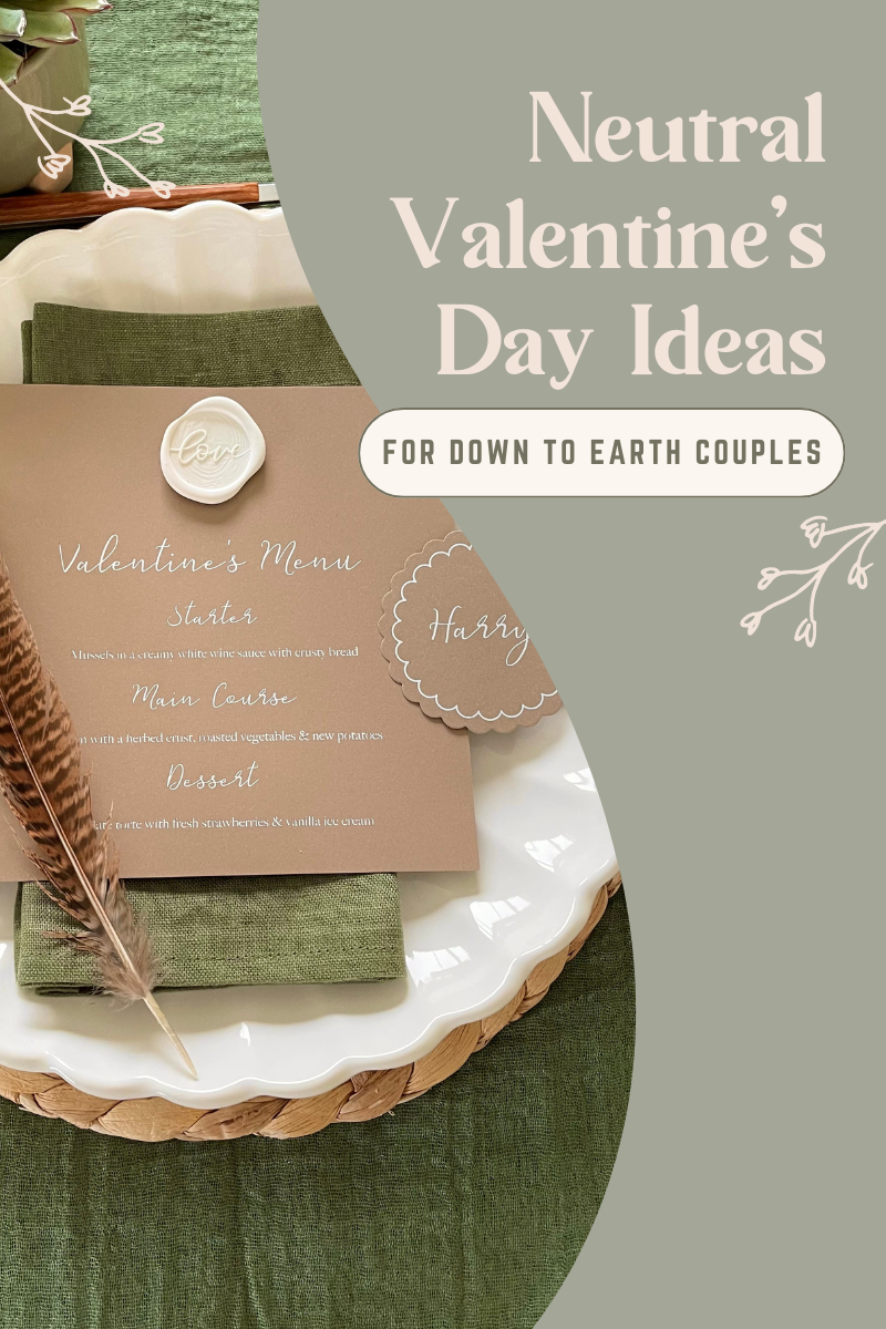 neutral valentines day ideas