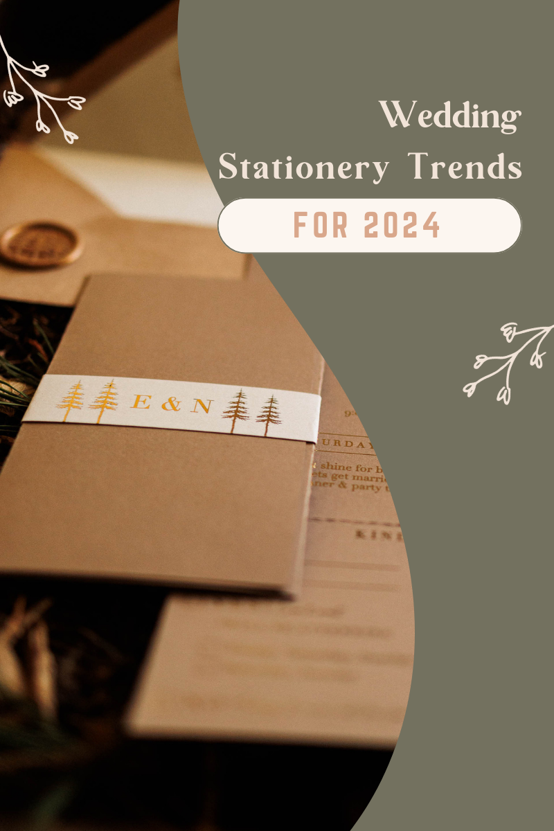 wedding stationery trends for 2024