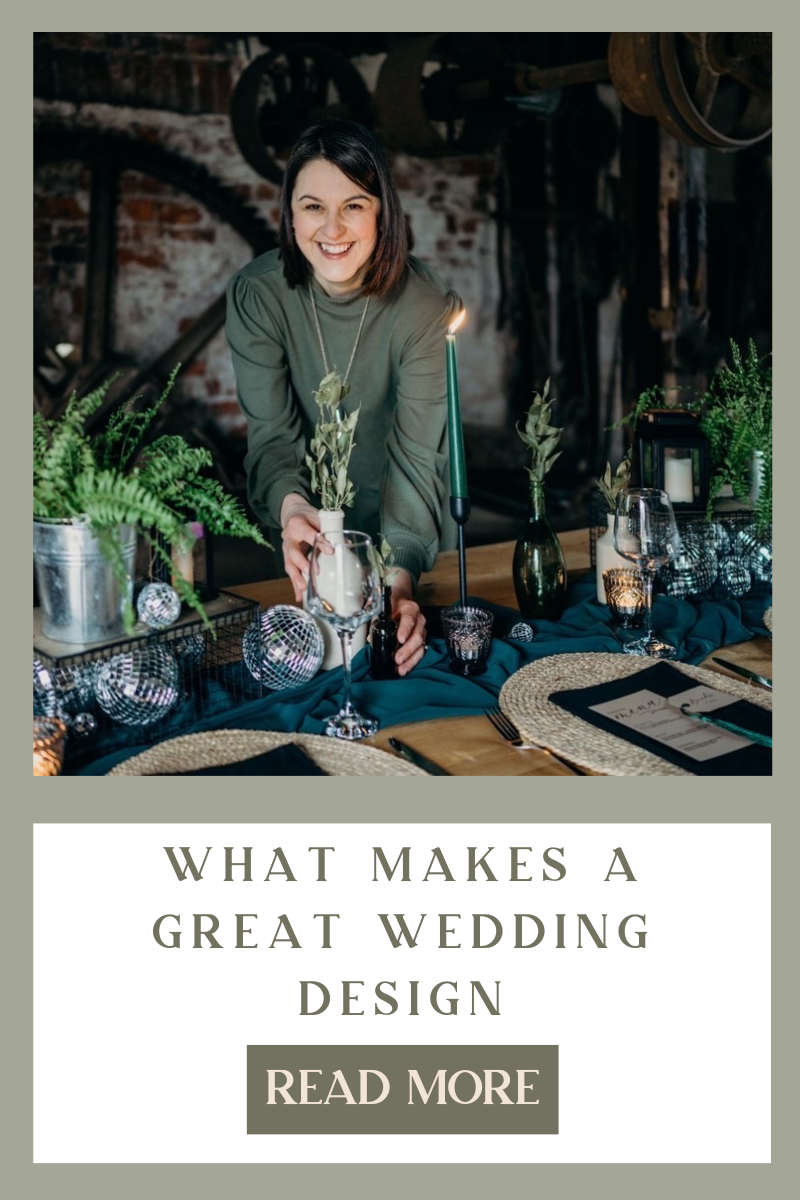 What makes a great wedding design