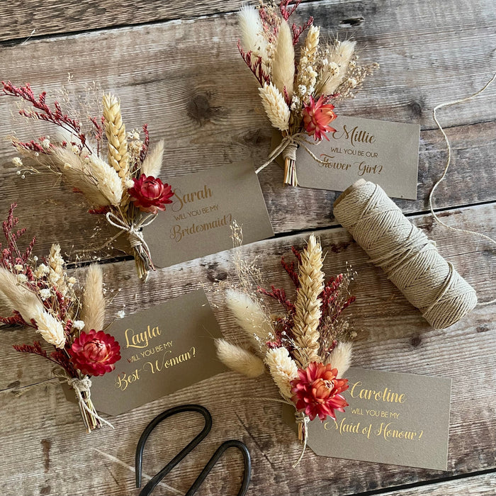 Wedding Party Proposal Gifts