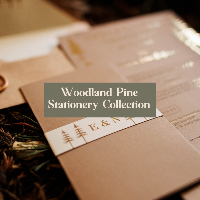 Woodland Pine Stationery Collection