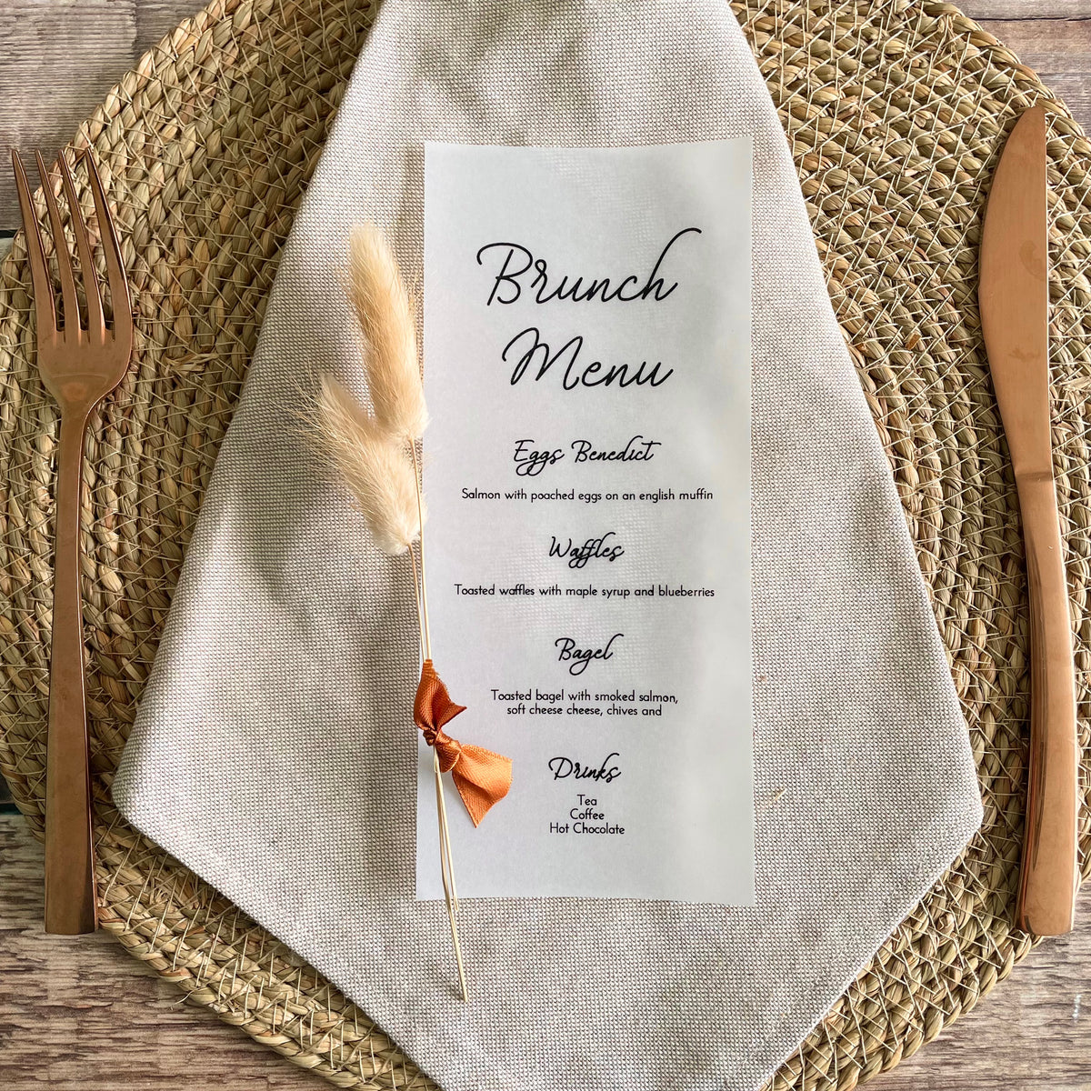 vellum brunch menu