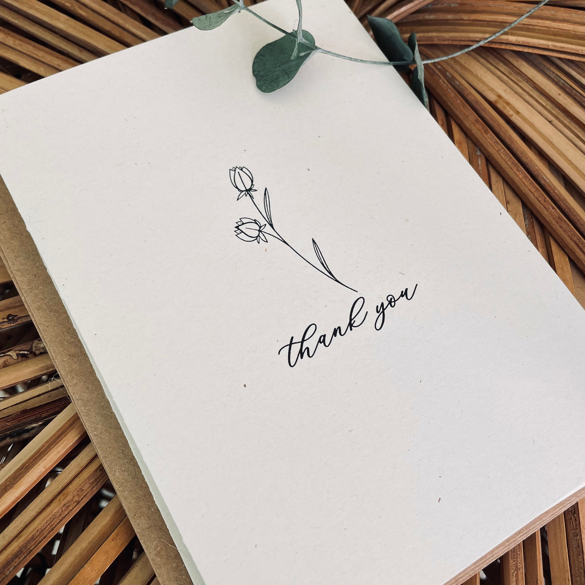 nature thank you cards