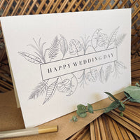 tropical wedding cards for botanical brides