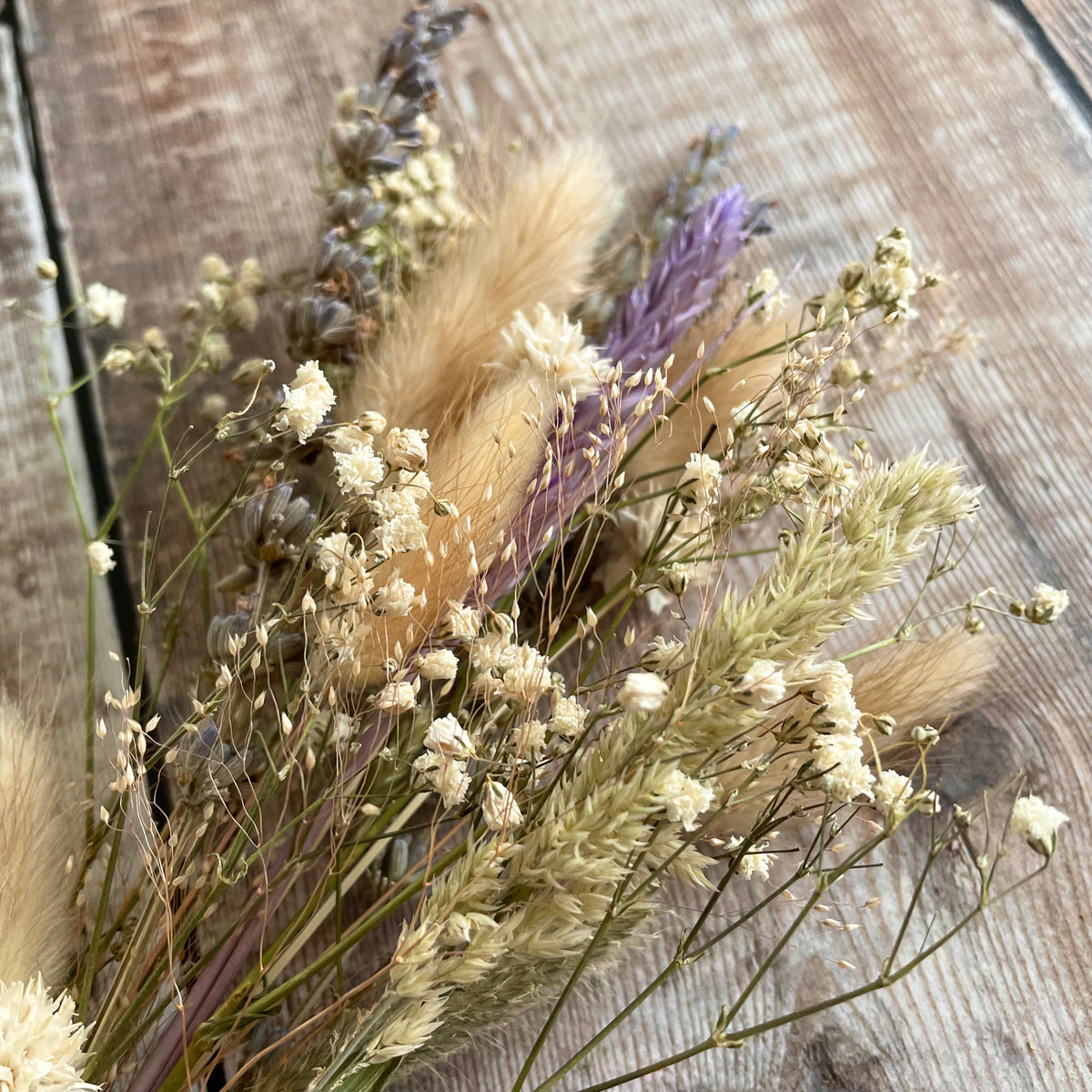 dried floral bunch letterbox gift for mothers day