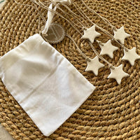 clay star napkin holder for christmas table decor