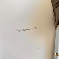 personalised engagement card
