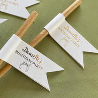 custom paper straws for birthday party