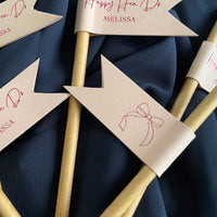 personalised drinking straws for hen party
