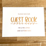 Personalised Guest Book Sign