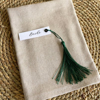 Name Tag with tassel