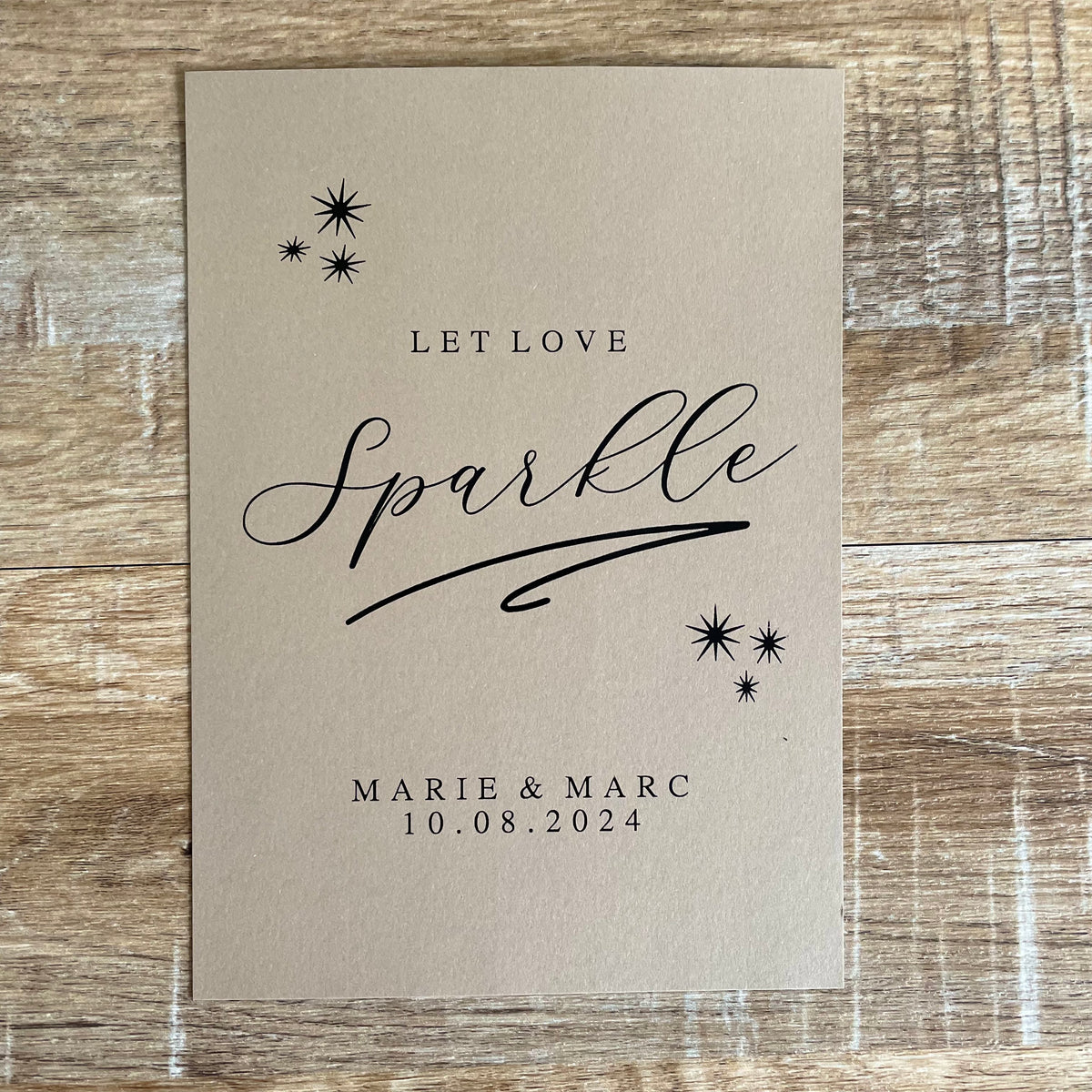 Let Love Sparkle Sign