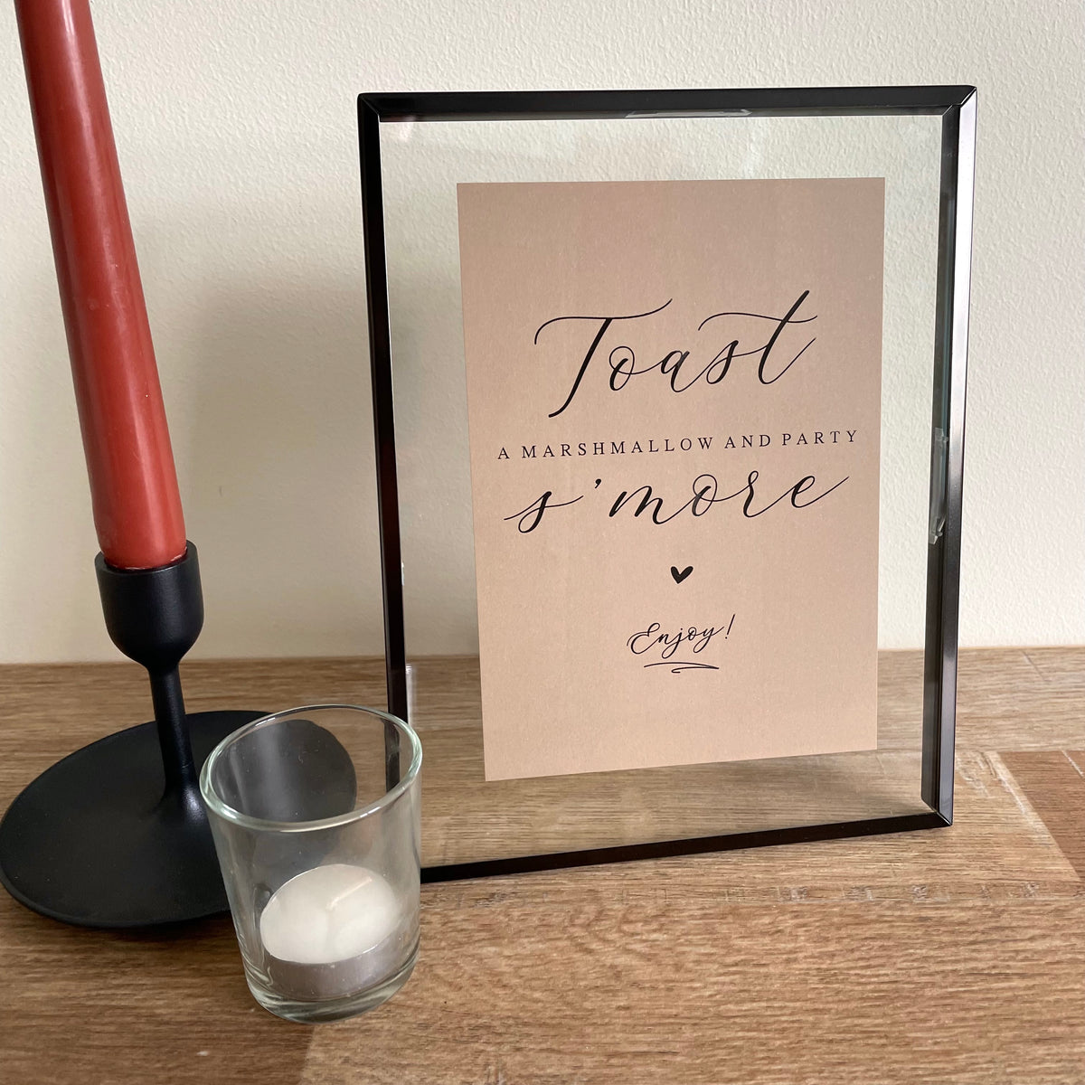 toast marshmallow sign