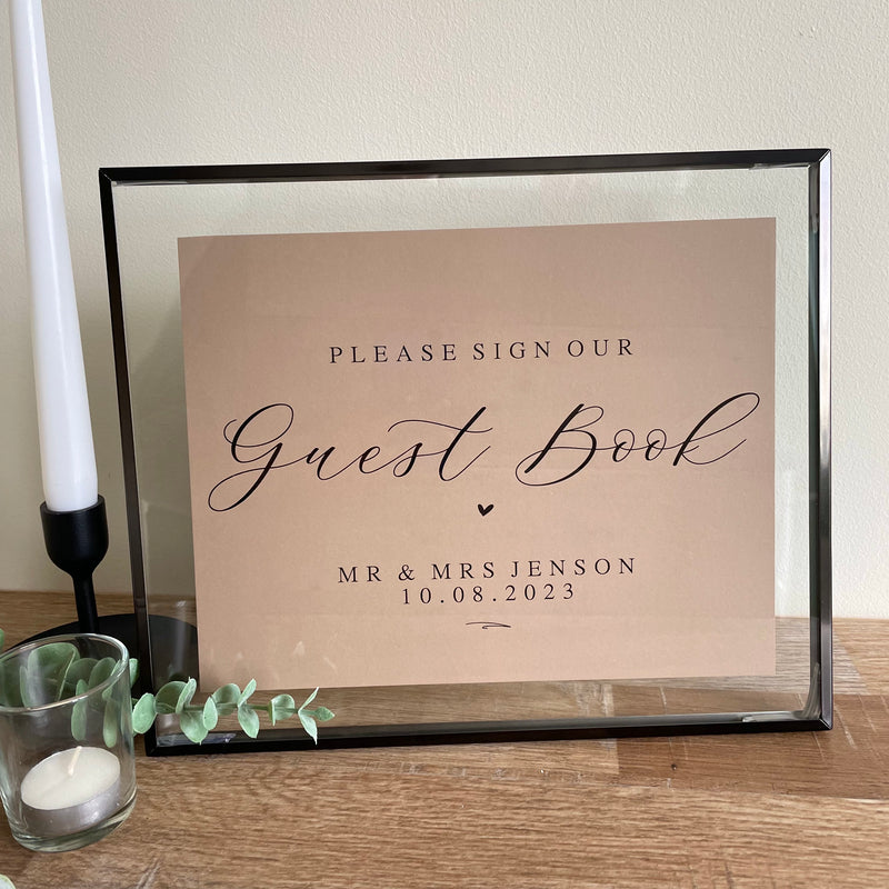 guest book sign