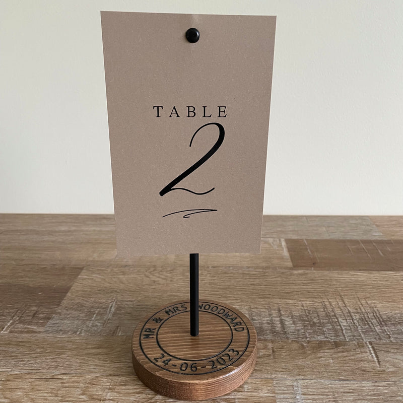 wedding table stands