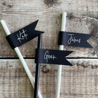 Place Name Drink Straws