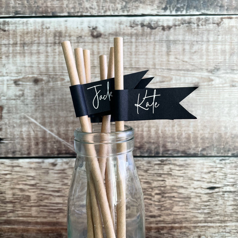 Place Name Drink Straws