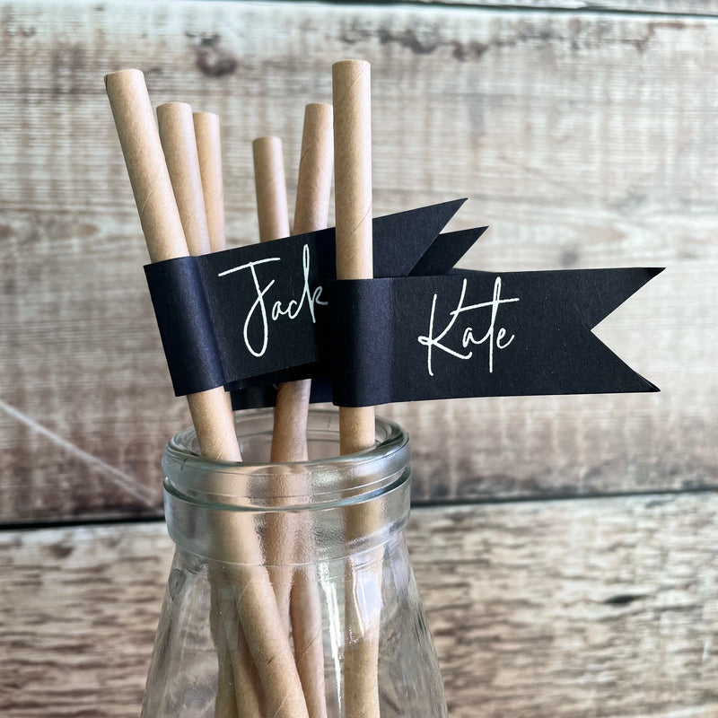 Place Name Drink Straws