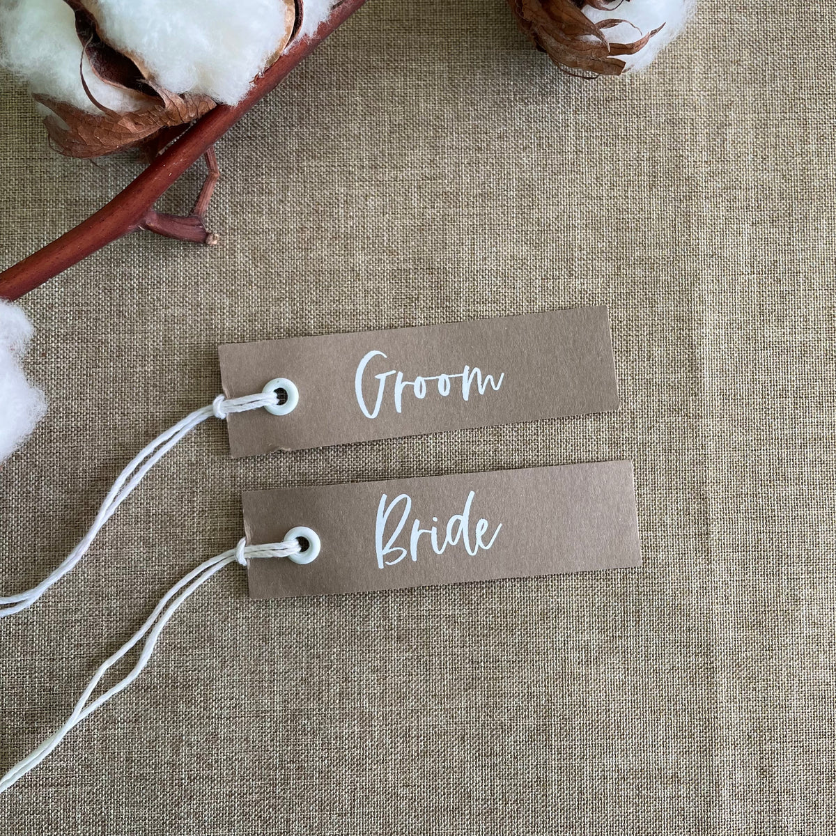 Rustic Charm Name Tag