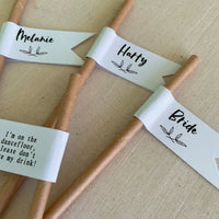 Wedding Drink Straws